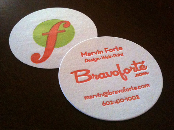 Bravoforté Business Cards